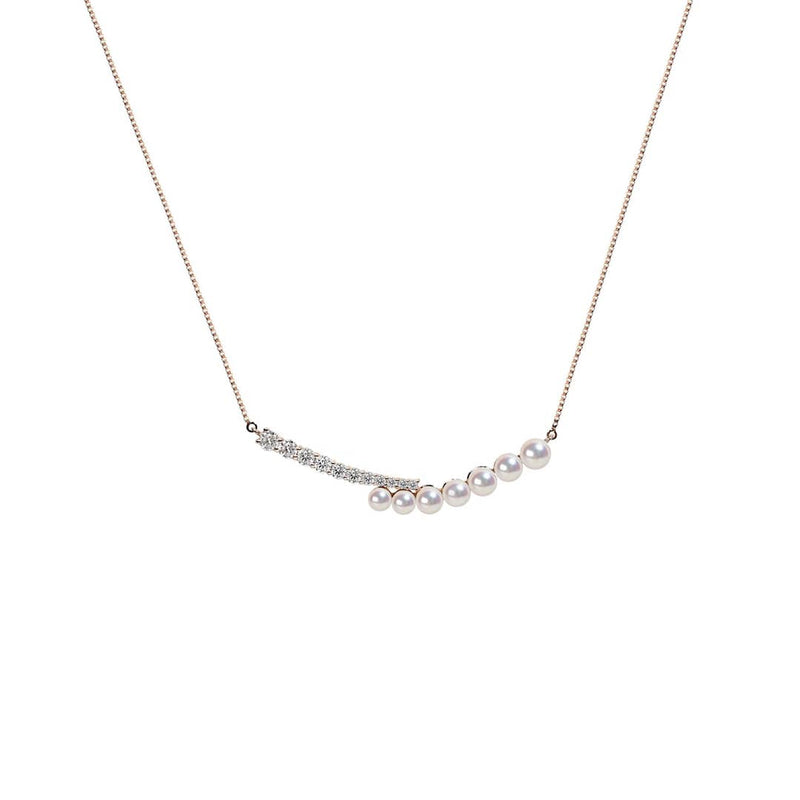 北極星珍珠鑽石項鍊 Polar Star Pearl Diamond Necklace
