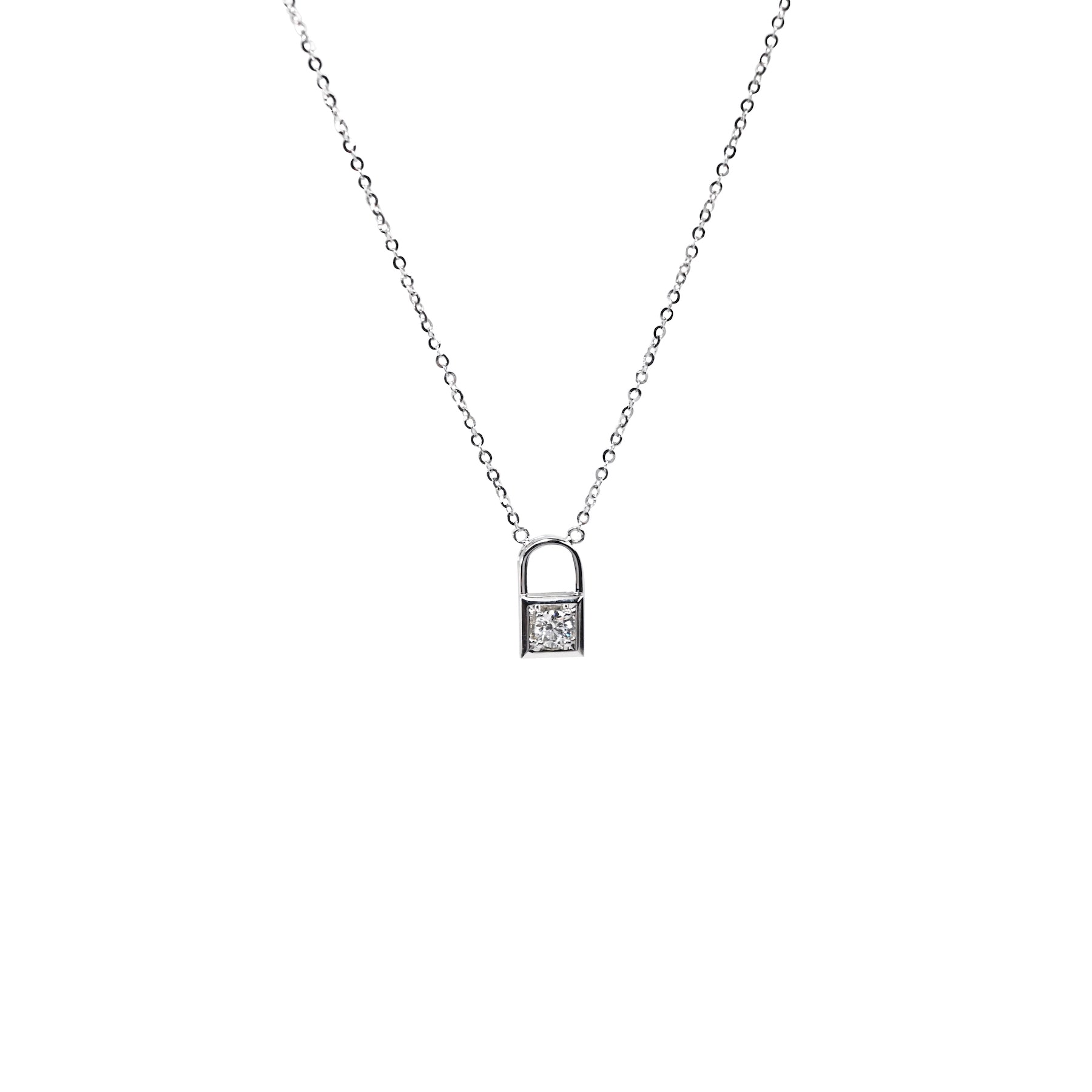 愛情鎖鑽石項鍊 Lock Me Diamond Necklace