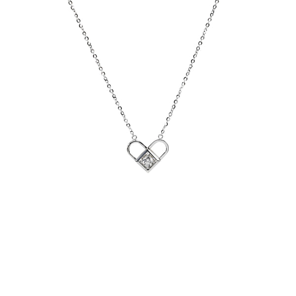 愛情鎖鑽石項鍊 Lock Me Diamond Necklace