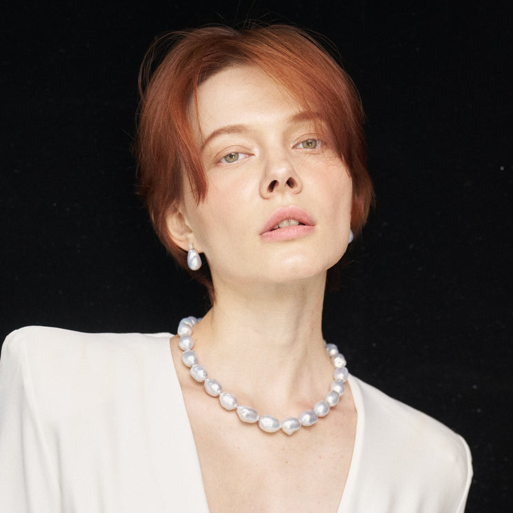 巴洛克南洋珍珠項鍊 Baroque Pearl Strand
