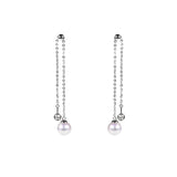 相遇珍珠鑽石耳環 Destiny Akoya Pearl Diamond Earrings