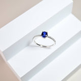 藍月藍寶戒指 Bleu Moon Sapphire Ring