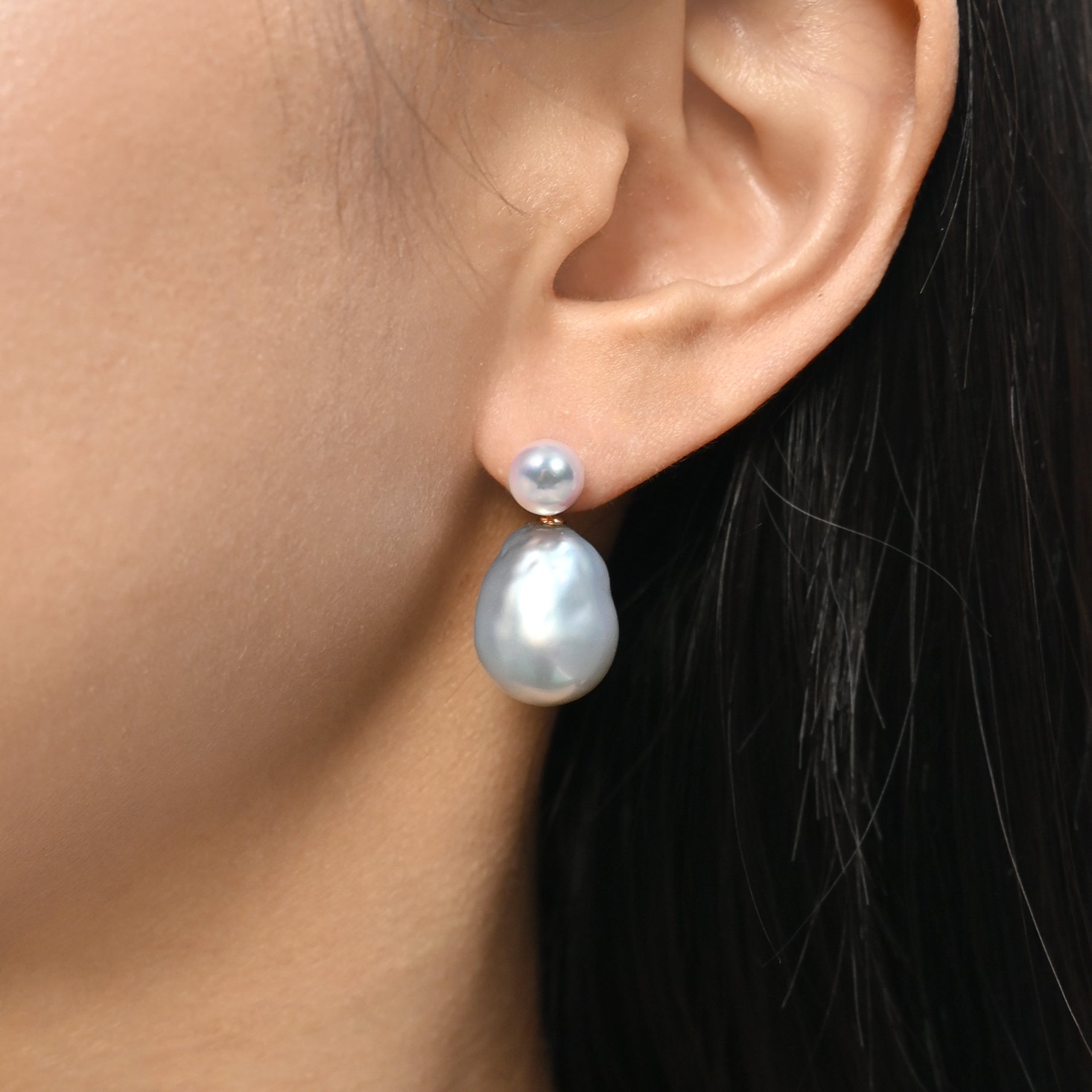 貝理雅巴洛克珍珠耳環 Blair BAROQUE PEARL EARRINGS