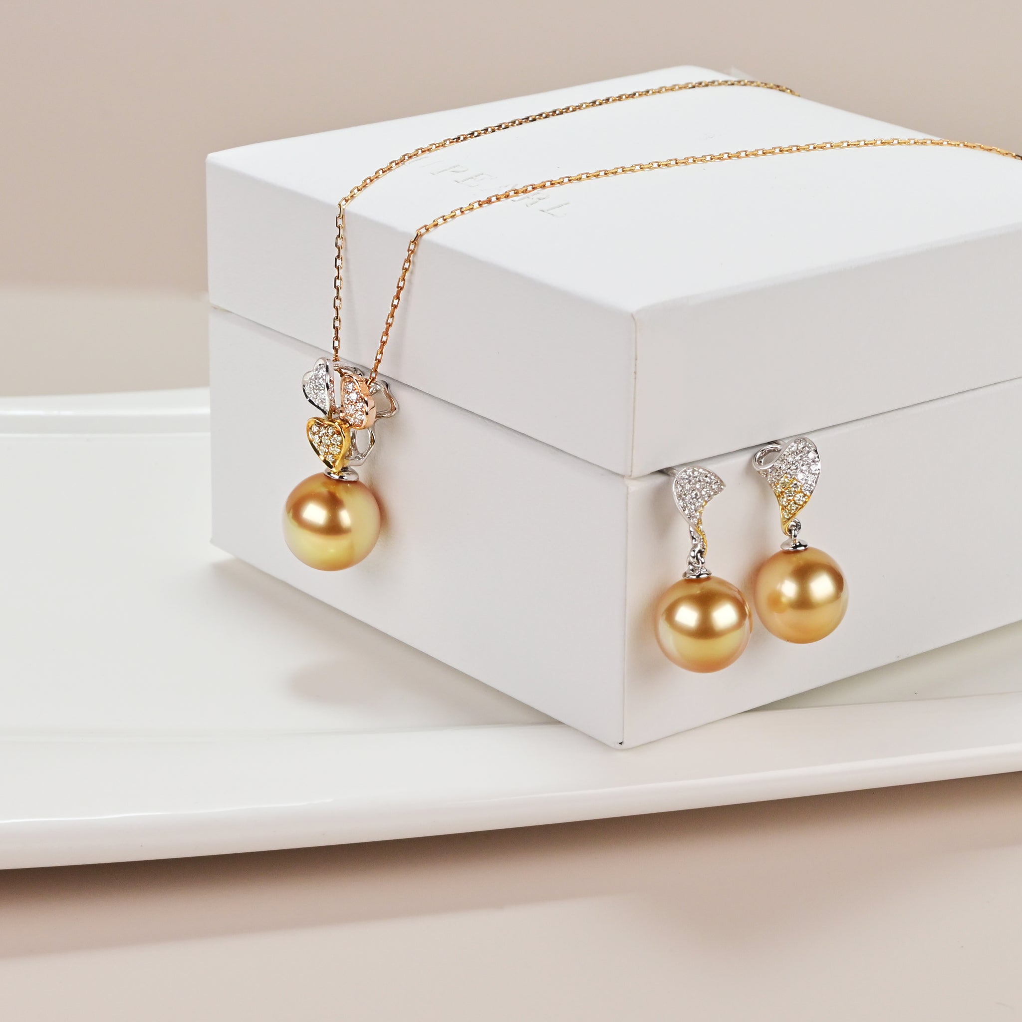 南洋金珠耳環 South Sea Pearl Earrings