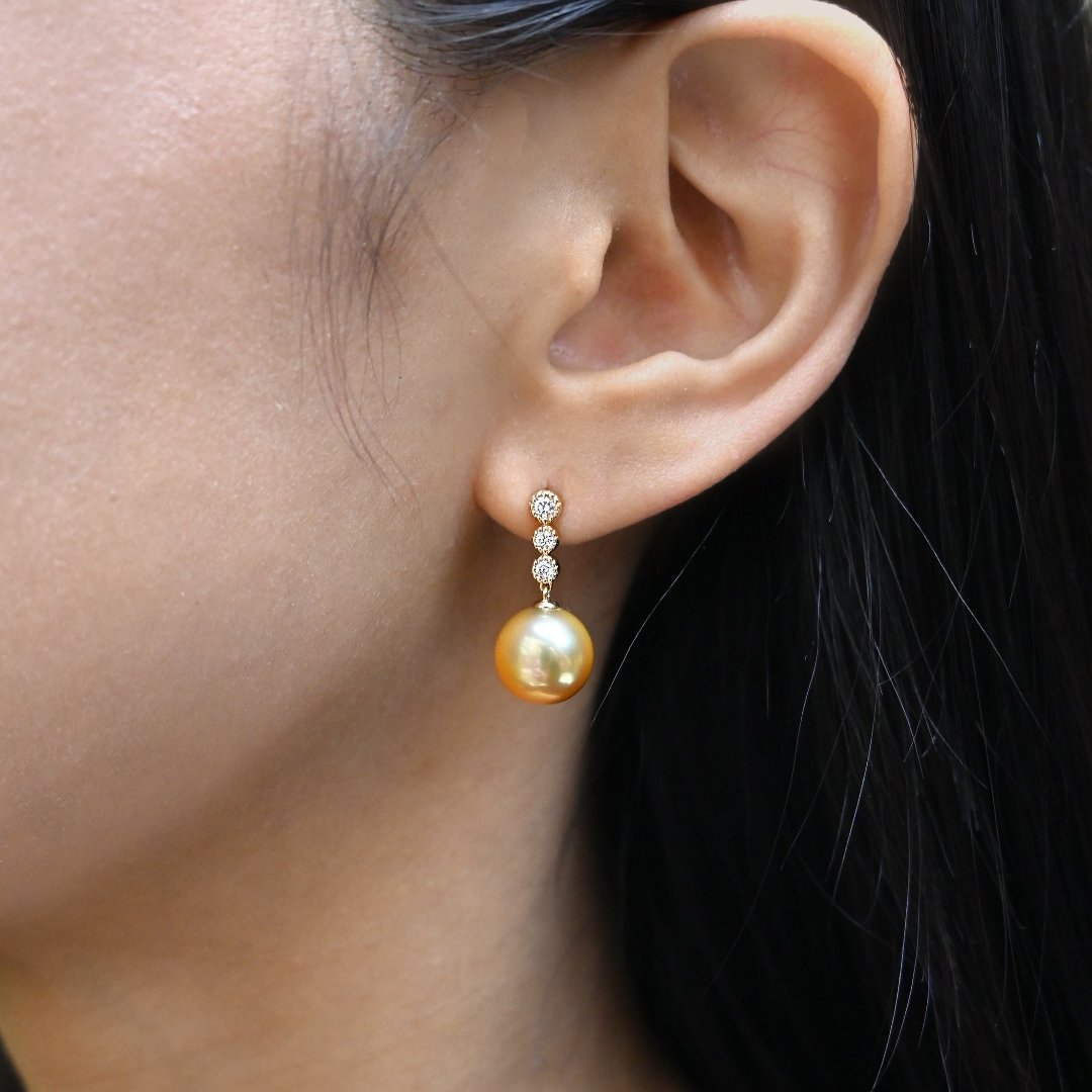 莉亞南洋珠耳環 Aurelia South Sea Pearl Earrings