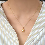 流星南洋珍珠鑽石項鍊 Meteor South Sea Pearl Diamond Necklace