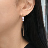 古典珍珠耳環 Cascade Akoya Pearl Earrings