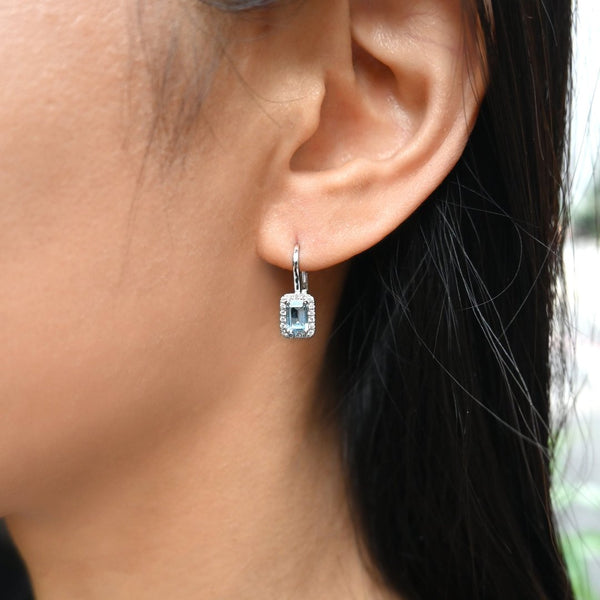 幻境托帕石耳環  Topaz Diamond Earrings