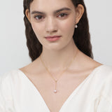 初遇珍珠Y字項鍊 Elegant Akoya Pearl Y Necklace