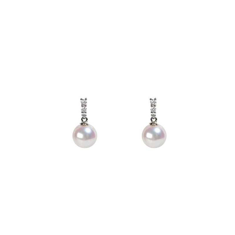 流星珍珠鑽石耳環 Meteor Pearl Diamond Earrings