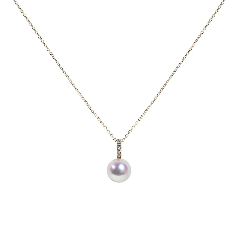 流星珍珠鑽石項鍊 Meteor Pearl Diamond Necklace