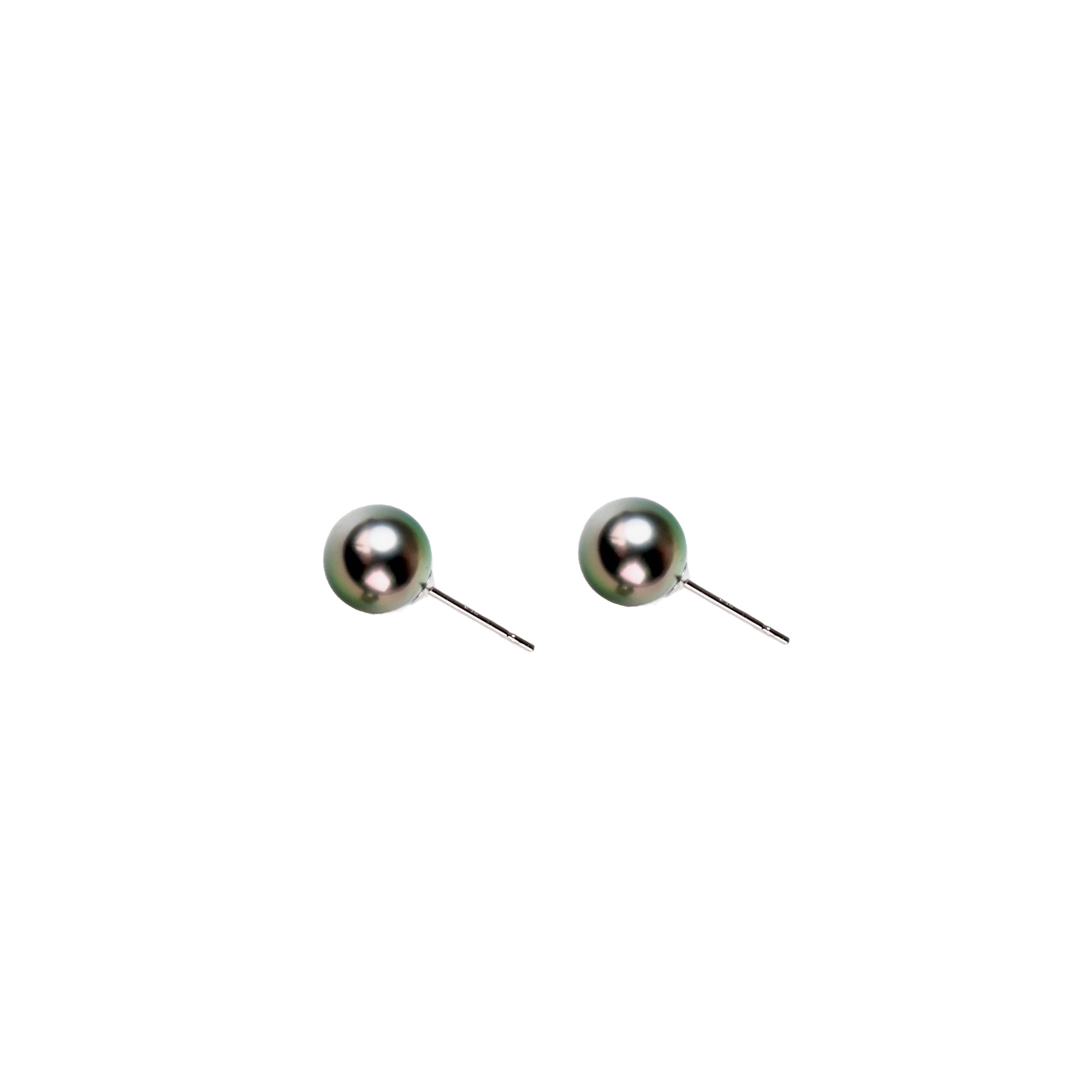 奧黛兒黑珍珠耳環 Odile Tahitian Pearl Earrings