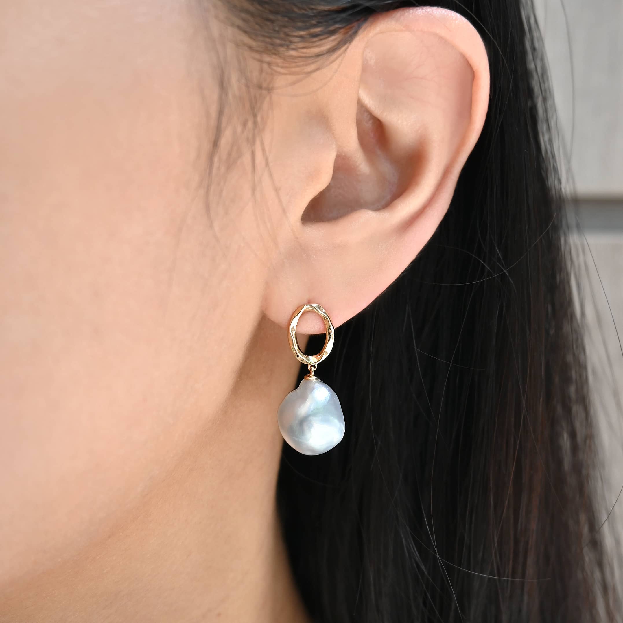 奧拉巴洛克珍珠耳環 Orla Baroque Pearl Earrings