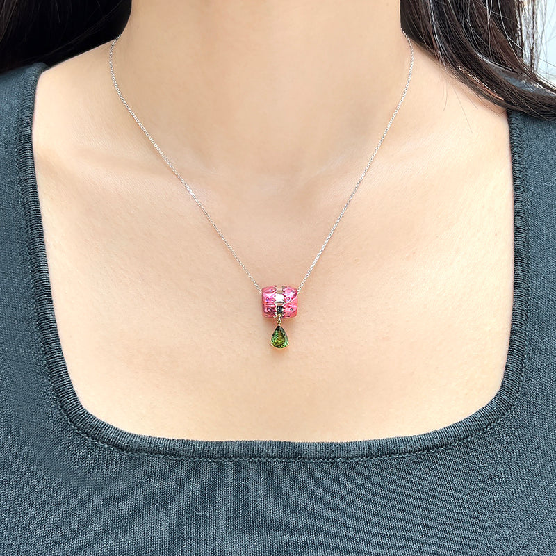 永錘之淚綠碧璽掛墜  Hammer Green Tourmaline Pendant