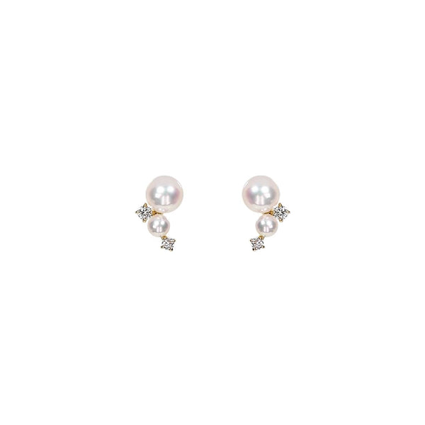 恆星珍珠耳環 Stellar Akoya Pearl Earrings