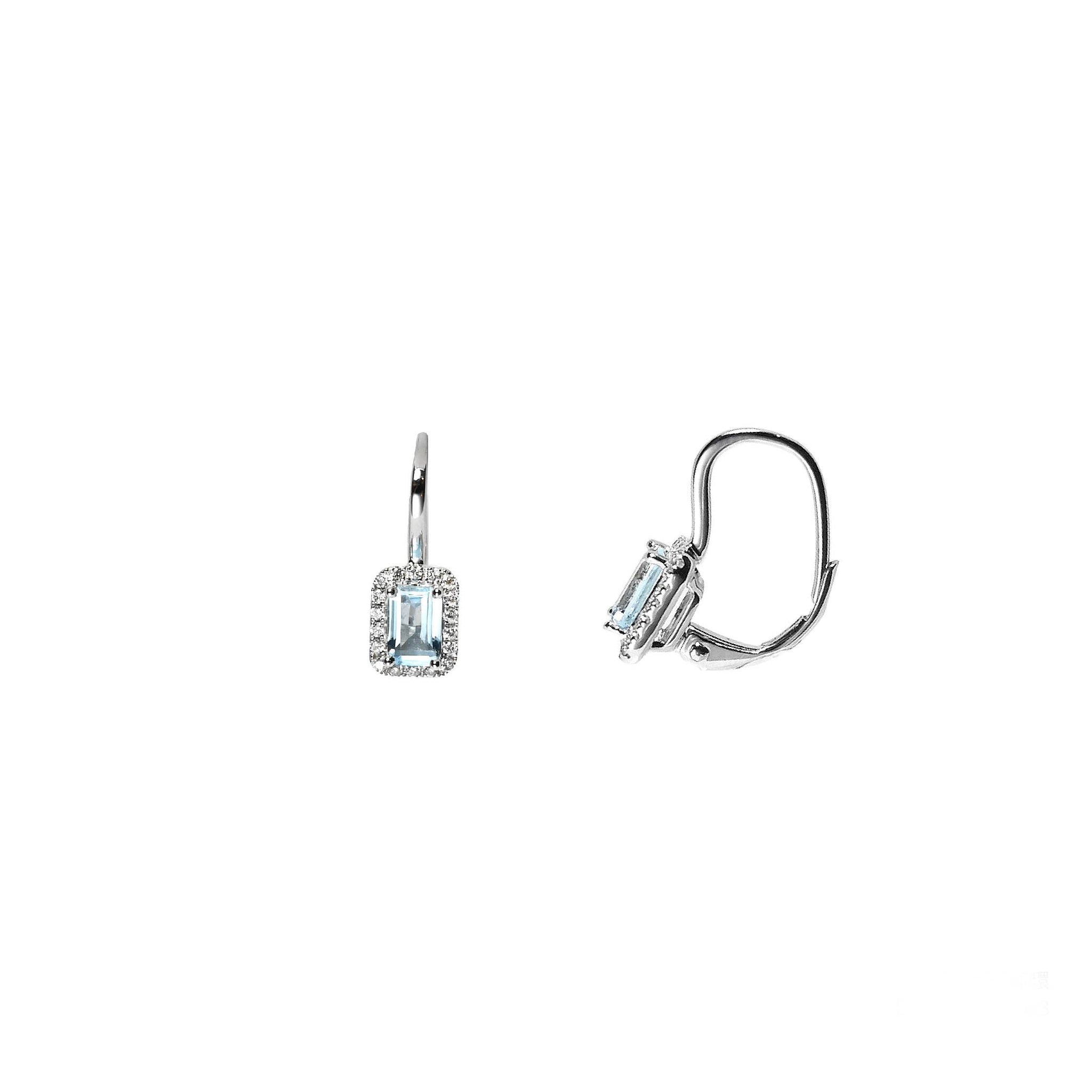 幻境托帕石耳環  Topaz Diamond Earrings