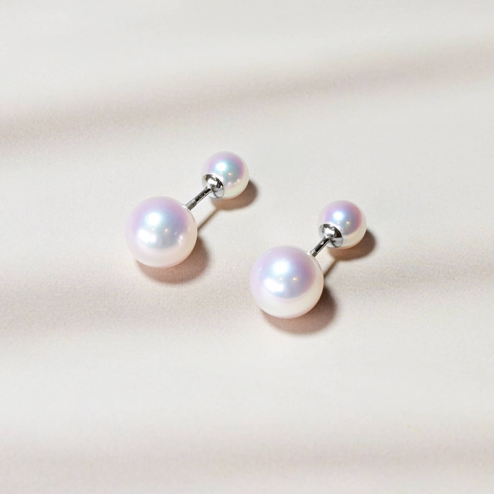 First Love Pearl Earrings Valentine Akoya Pearl Earrings