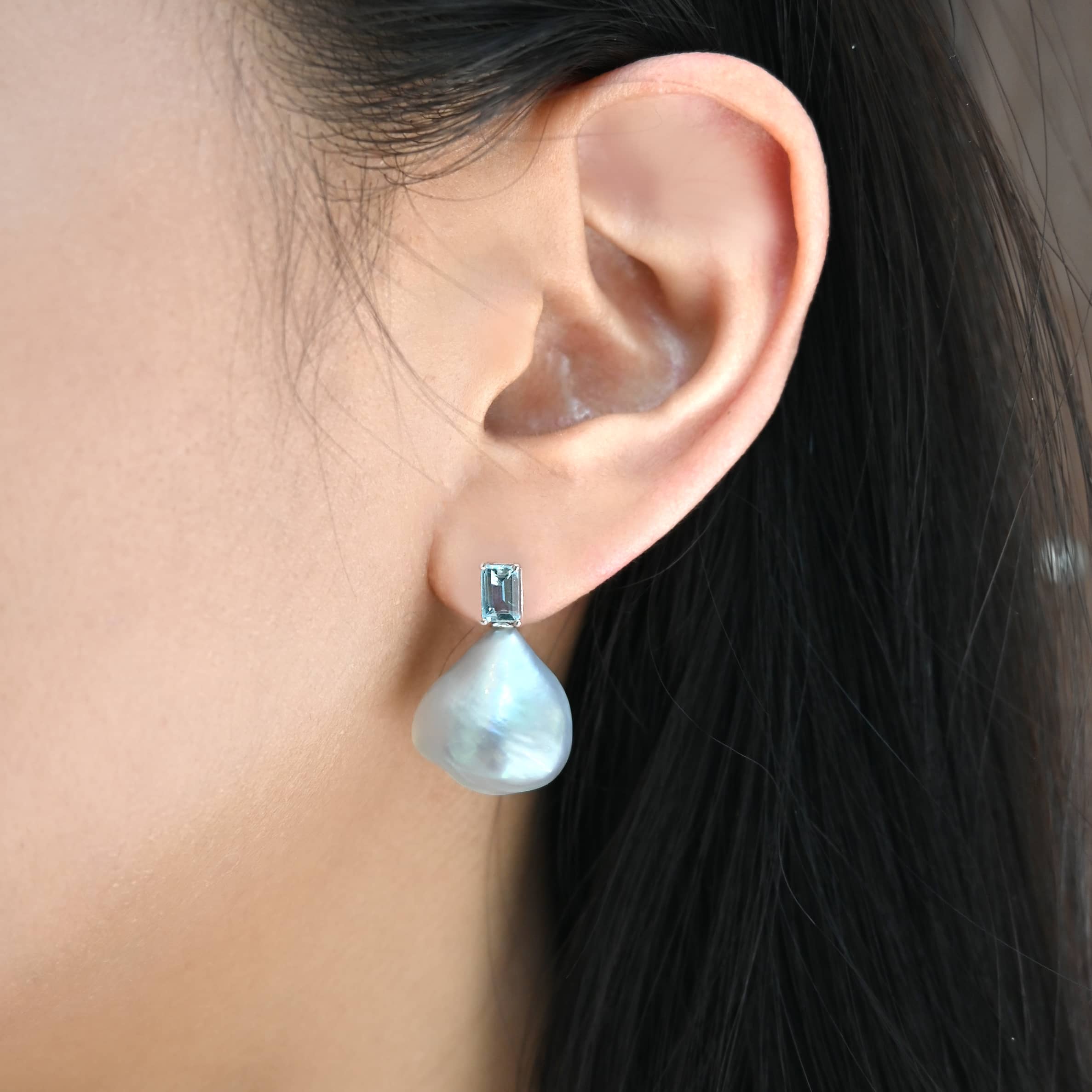海韻巴洛克珍珠耳環 Valuri Baroque Pearl Earrings