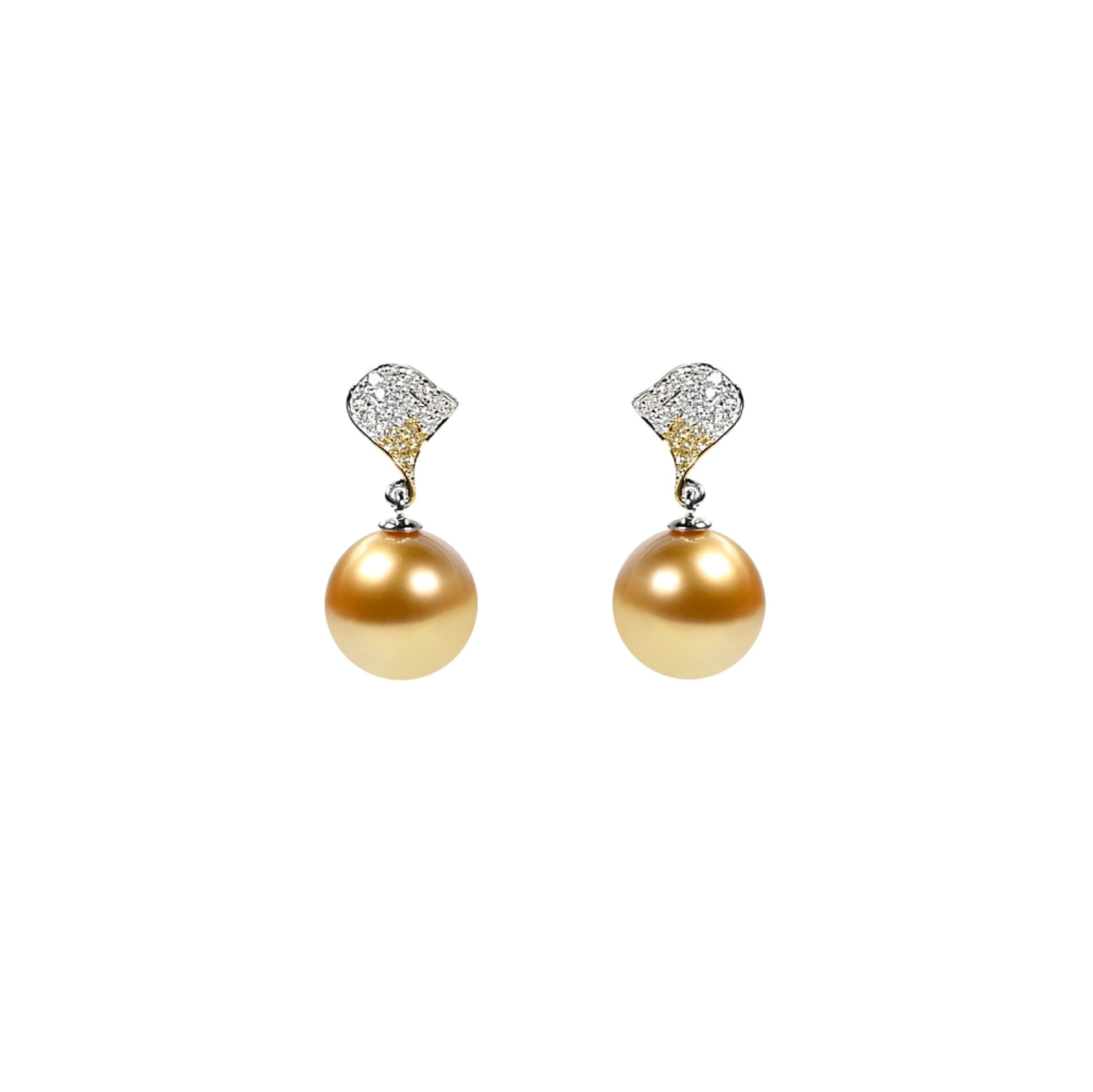南洋金珠耳環 South Sea Pearl Earrings